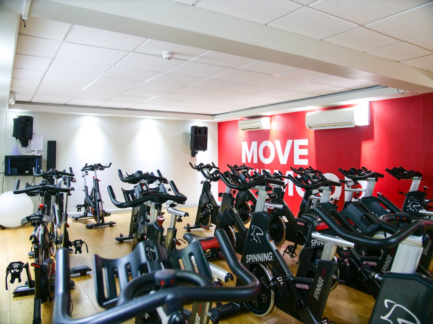Lifestyle indoor cycling and yoga sales studio
